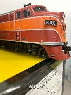 Sunset 3rd rail EMD E7 SP A-B set 2 rail o scale DC/DCC sound new in box