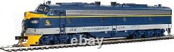 WalthersProto EMD E8A-A Set Chesapeake & Ohio # 4018,4027(DCC WITH SOUND)